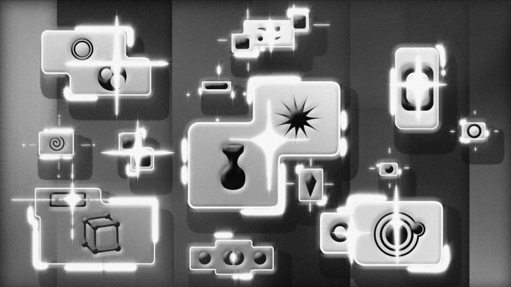 An artist’s illustration of artificial intelligence (AI). This image explores generative AI and how it can empower humans with creativity. It was created by Winston Duke as part of the Visualising AI project launched by Google DeepMind.